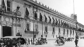 El presidente Porfirio Díaz convirtió