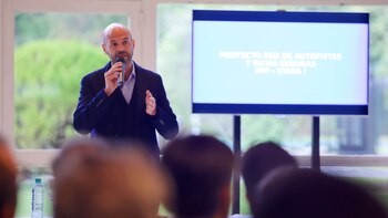 El ministro Dietrich en la