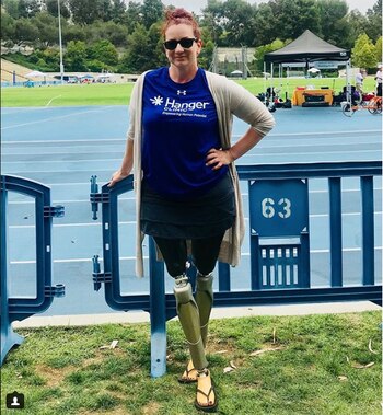 Kate Sullivan actriz y paralímpica