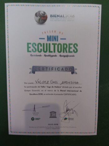 El diploma que reciben los