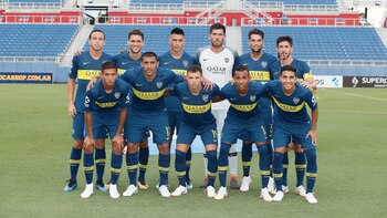 Así formó Boca ante Independiente