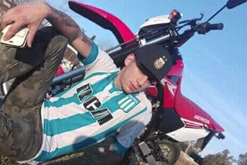 Federico Rearte, muerto en el