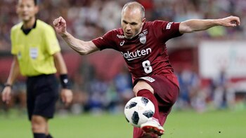 Andrés Iniesta está en el
