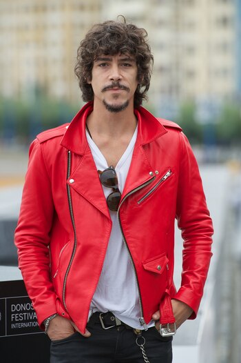 El actor, en el Festival