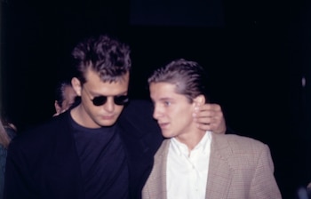 Luis Miguel y su hermano