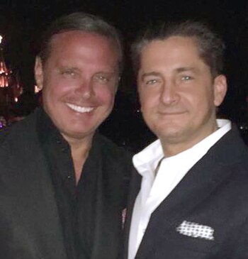 Luis Miguel y su hermano