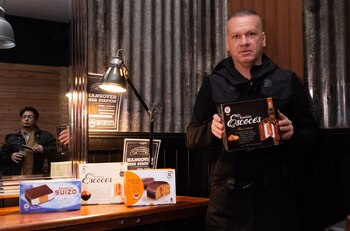 Leandro Rud junto a Seitu