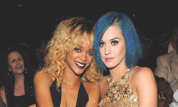Katy Perry y Rihanna, muy