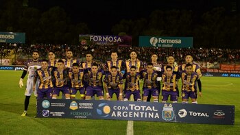 La formación que se enfrentó