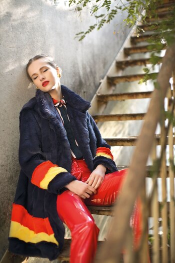 Tapado de símil piel ($