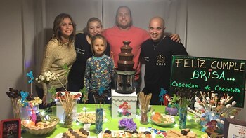 La gran cascada de chocoloate