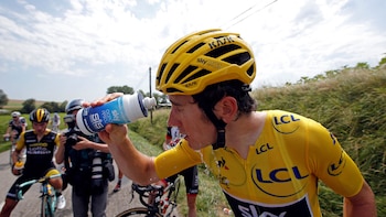 Varios ciclistas afectados por los