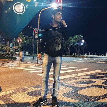 Durante la escapada a Brasil.