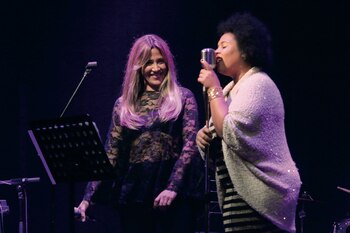 Jimena Barón sobre el escenario(Foto: