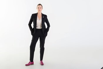 Luisa Norbis. Es su debut