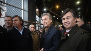 Macri junto a Pelegrina en
