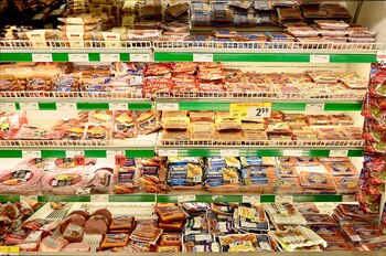 El consumo de alimentos procesados
