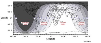 El mapa muestra en qué