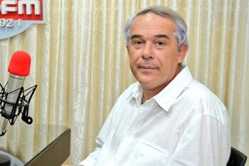 Luis Gneiting, ministro de Agricultura y Ganadería.