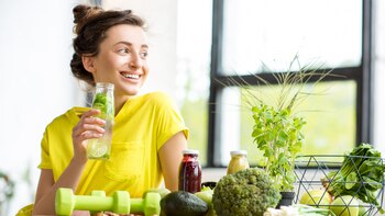 Verde en todas sus tonalidades.