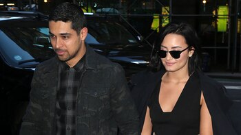Wilmer Valderrama y Demi Lovato