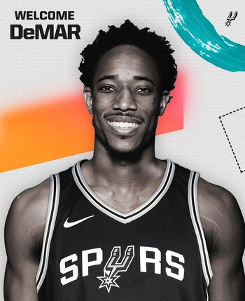 DeMar DeRozan es la nueva