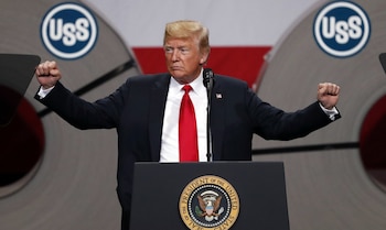 Donald Trump y uno de