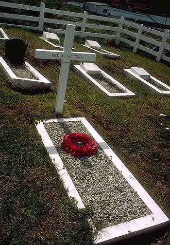 La tumba de Félix Artuso