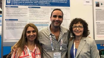 De izquierda. a derecha: Dra.