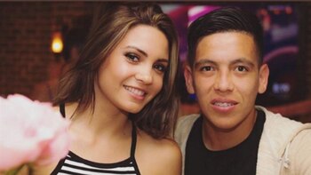 Micaela Romero con Ezequiel Barco,