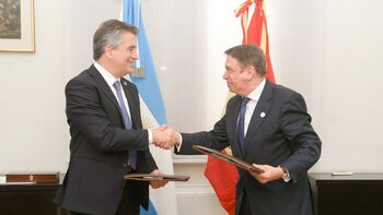 El ministro Etchevehere y su