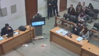 Los Monos juicio amenaza, julio