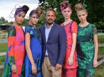 Las musas del diseñador Ocampo