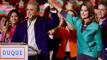 El presidente electo de Colombia