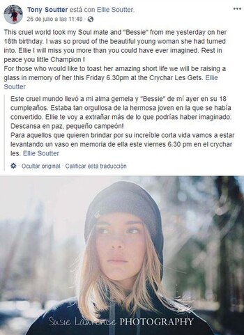 La carta de Tony Soutter