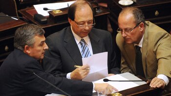 Marino junto a Gerardo Morales