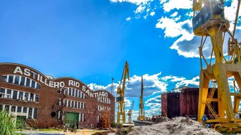 El astillero hace más de