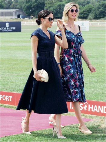 Meghan Markle y Delfina, la
