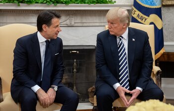 Donald Trup y Giuseppe Conte
