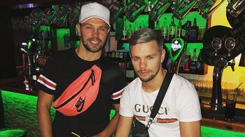 Los hermanos Pauly y Sonny Upton