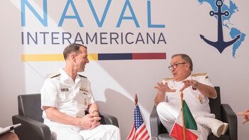 Richardson, durante su visita a Cartagena, Colombia