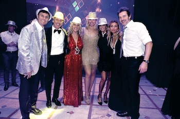 Paula Zanetti y Javier bailaron