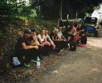 Los empleados de Snell durante