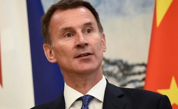 El actual titular del Foreign Office, Jeremy Hunt