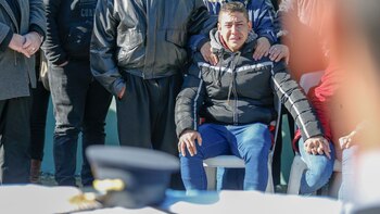 Fernando Altamirano, en la despedida