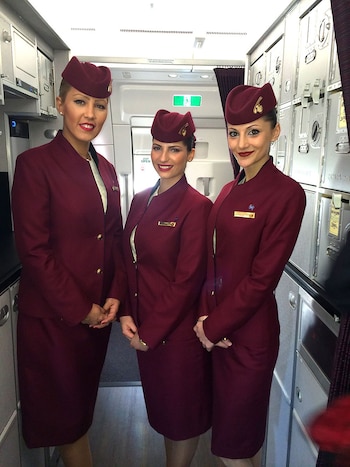 Qatar Airways, en borravino y