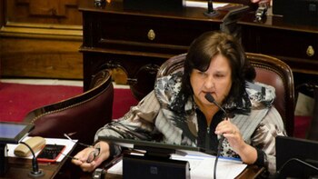 La senadora Inés Blas