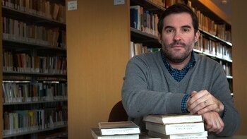 Federico Merke, en el campus