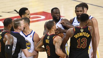 Tristan Thompson y Draymond Green habrían protagonizado una pelea en una premiación (Grosby Group)