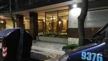 El frente del departamento de